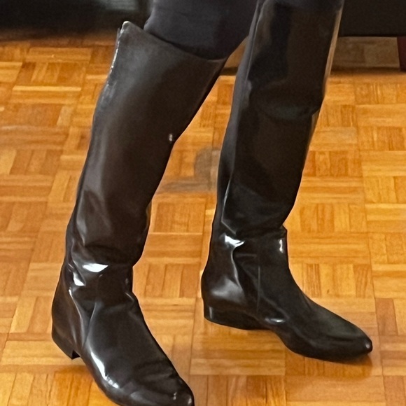 MICHAEL KORS-JOANIE knee high FLAT boots size 8-used great condition (with box) - Picture 10 of 11